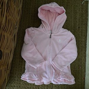 Ralph Lauren velour suit 18months